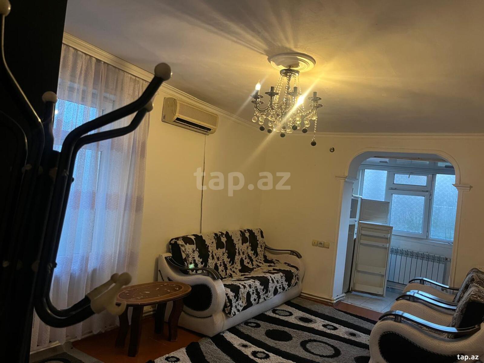 2-otaqlı mənzil kirayə verilir, İnşaatçılar m., 35 m² (5)