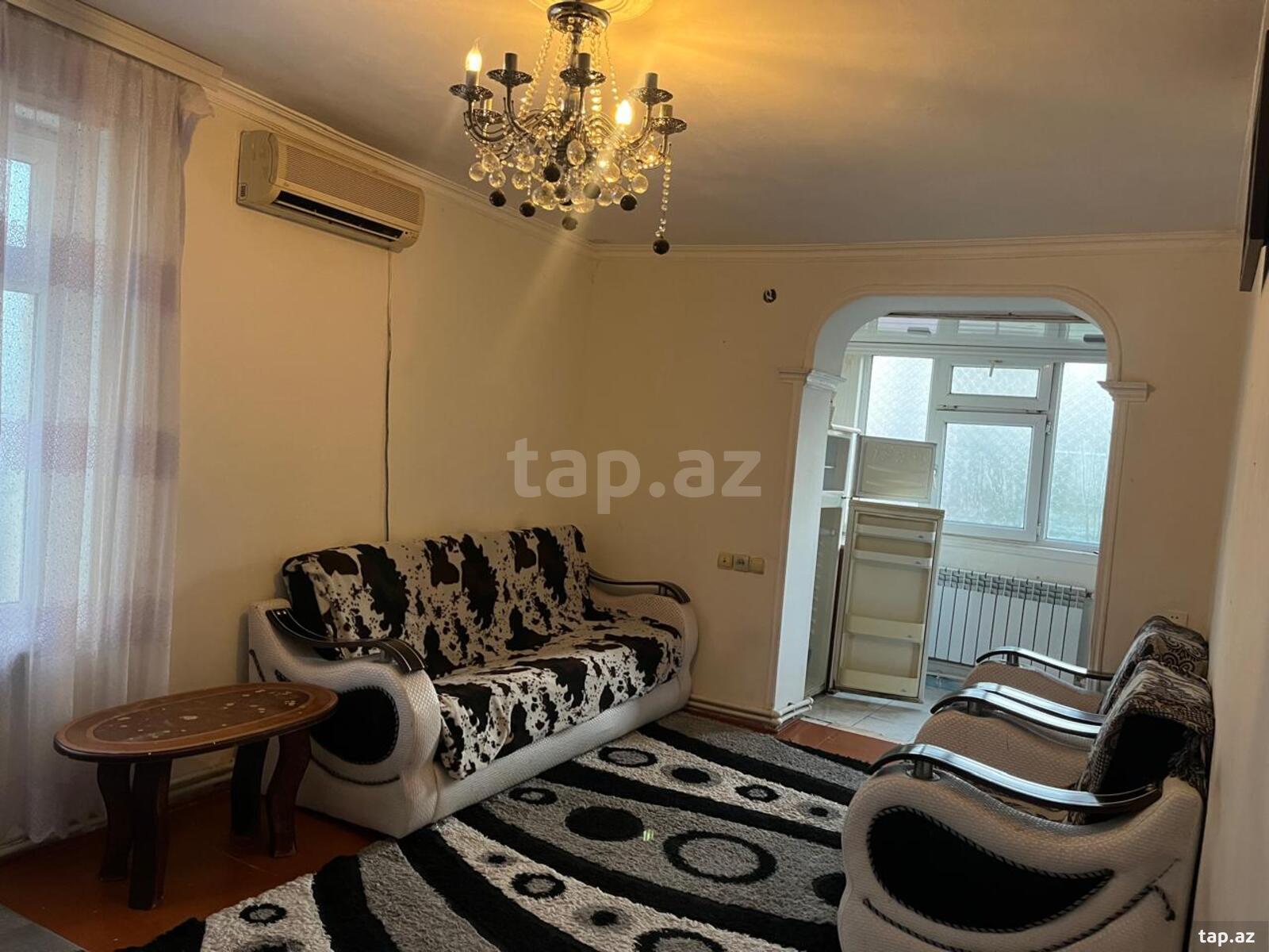 2-otaqlı mənzil kirayə verilir, İnşaatçılar m., 35 m² (3)