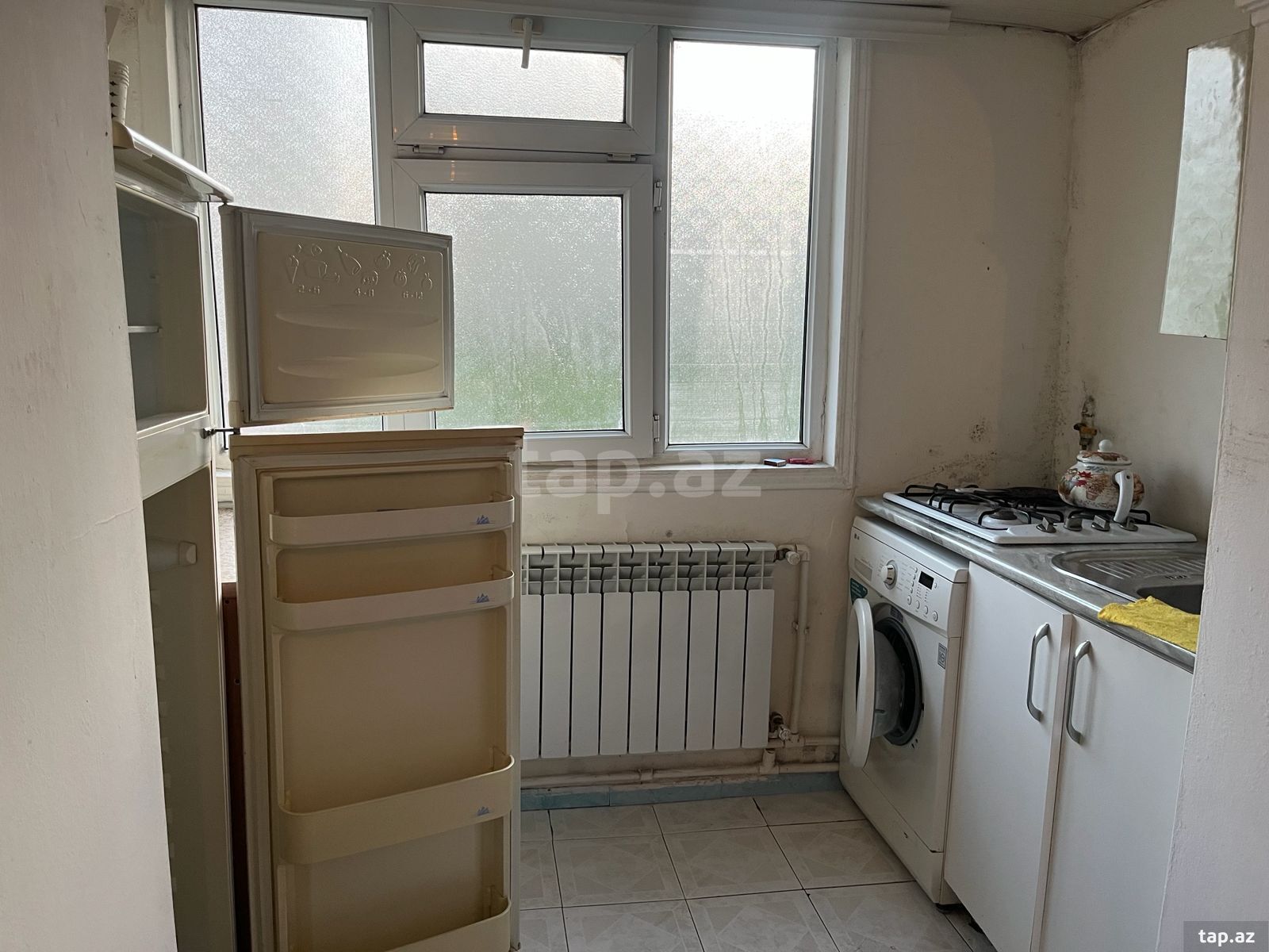 2-otaqlı mənzil kirayə verilir, İnşaatçılar m., 35 m² (8)