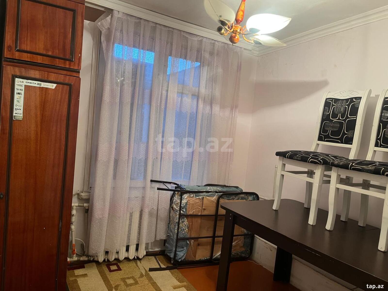 2-otaqlı mənzil kirayə verilir, İnşaatçılar m., 35 m² (4)