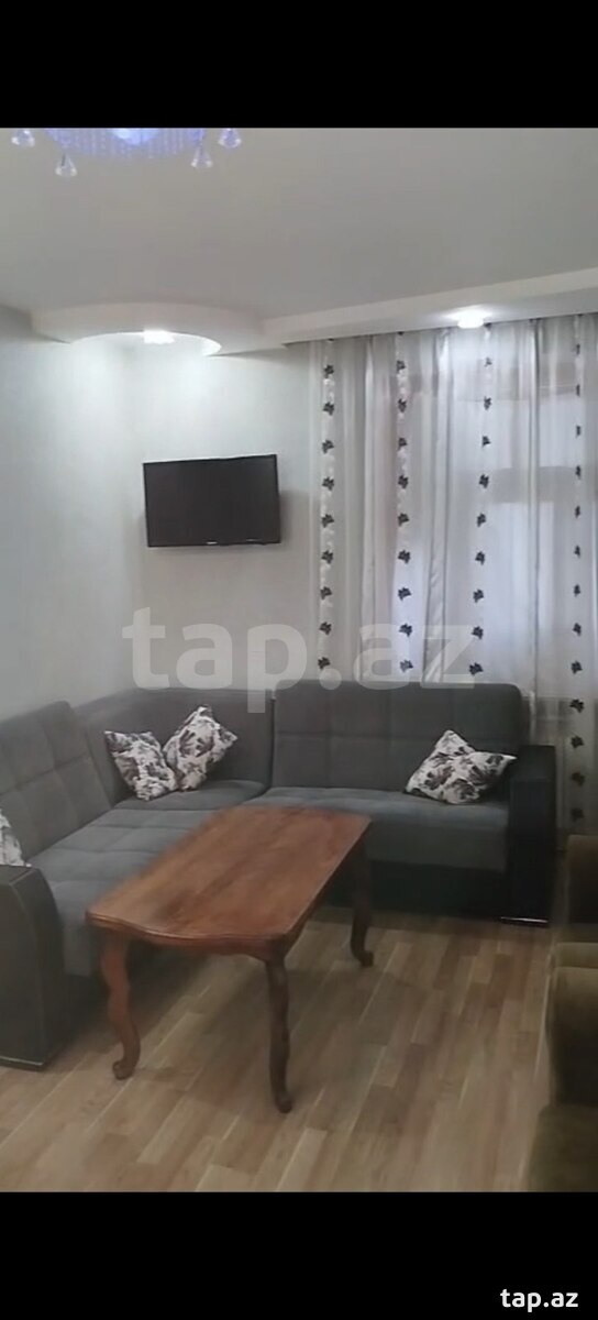 2-otaqlı mənzil kirayə verilir, Binə qəs., 50 m² (2)