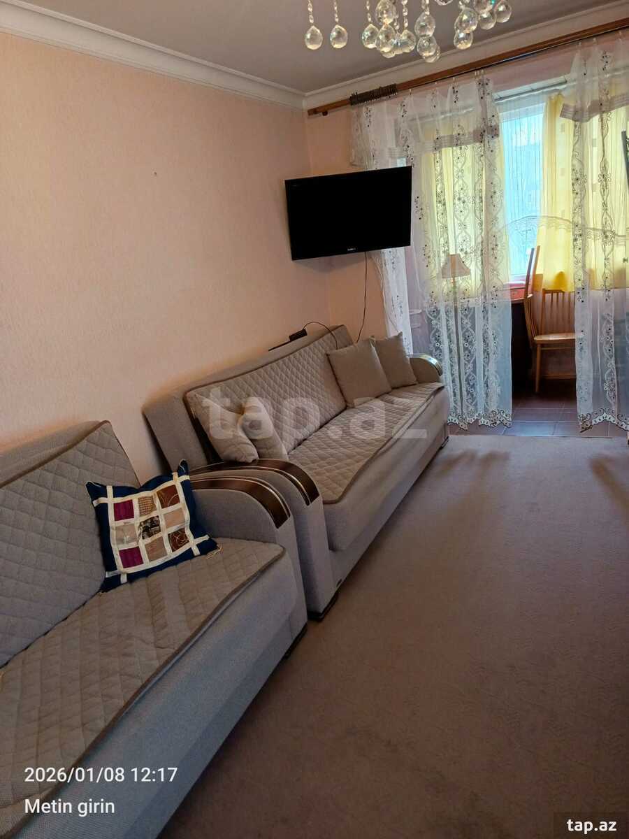 1-otaqlı mənzil kirayə verilir, Ələsgər Ələkbərov küç., 30 m² (2)