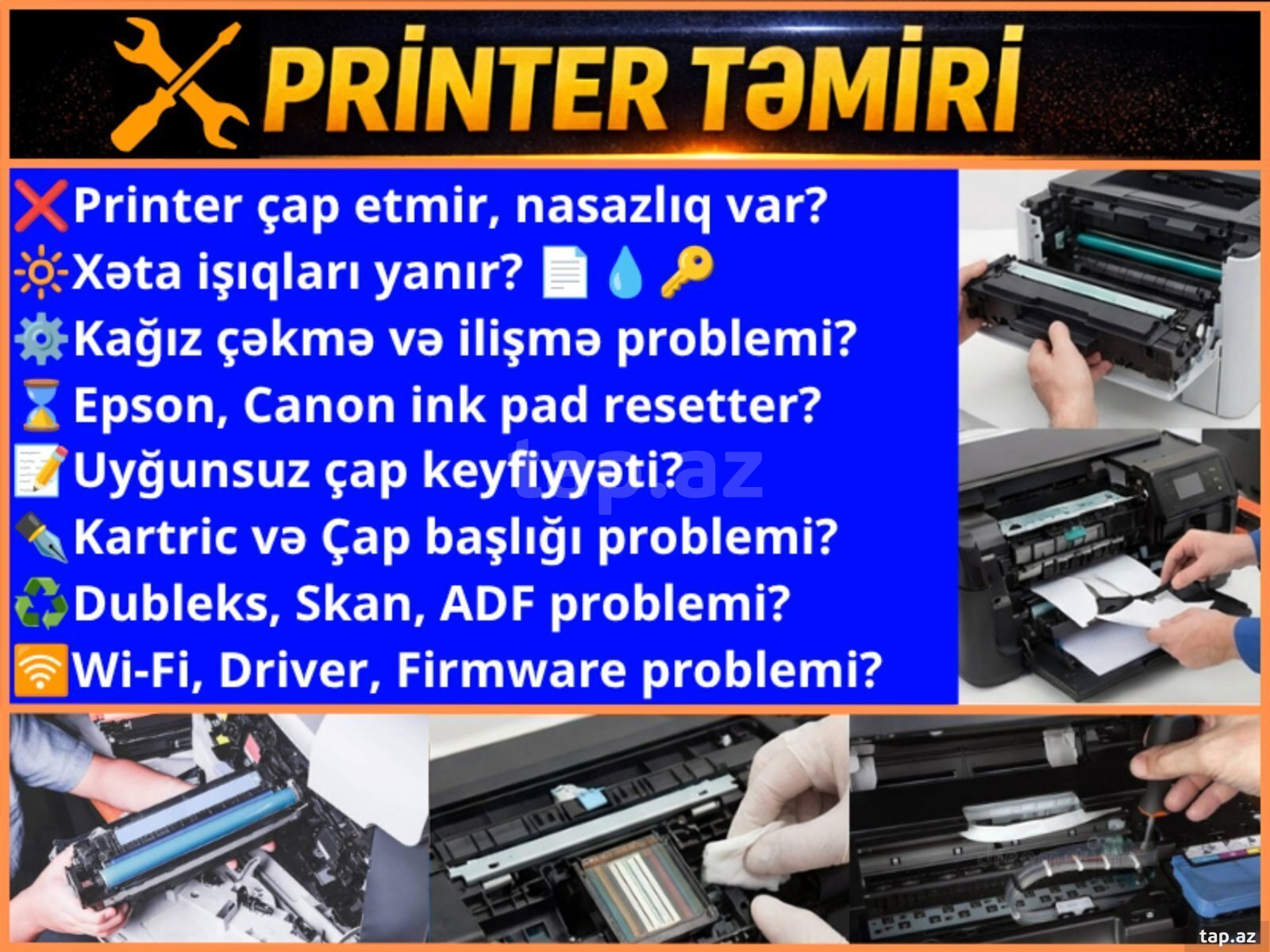 Printer təmiri və proqram təminatı (2)