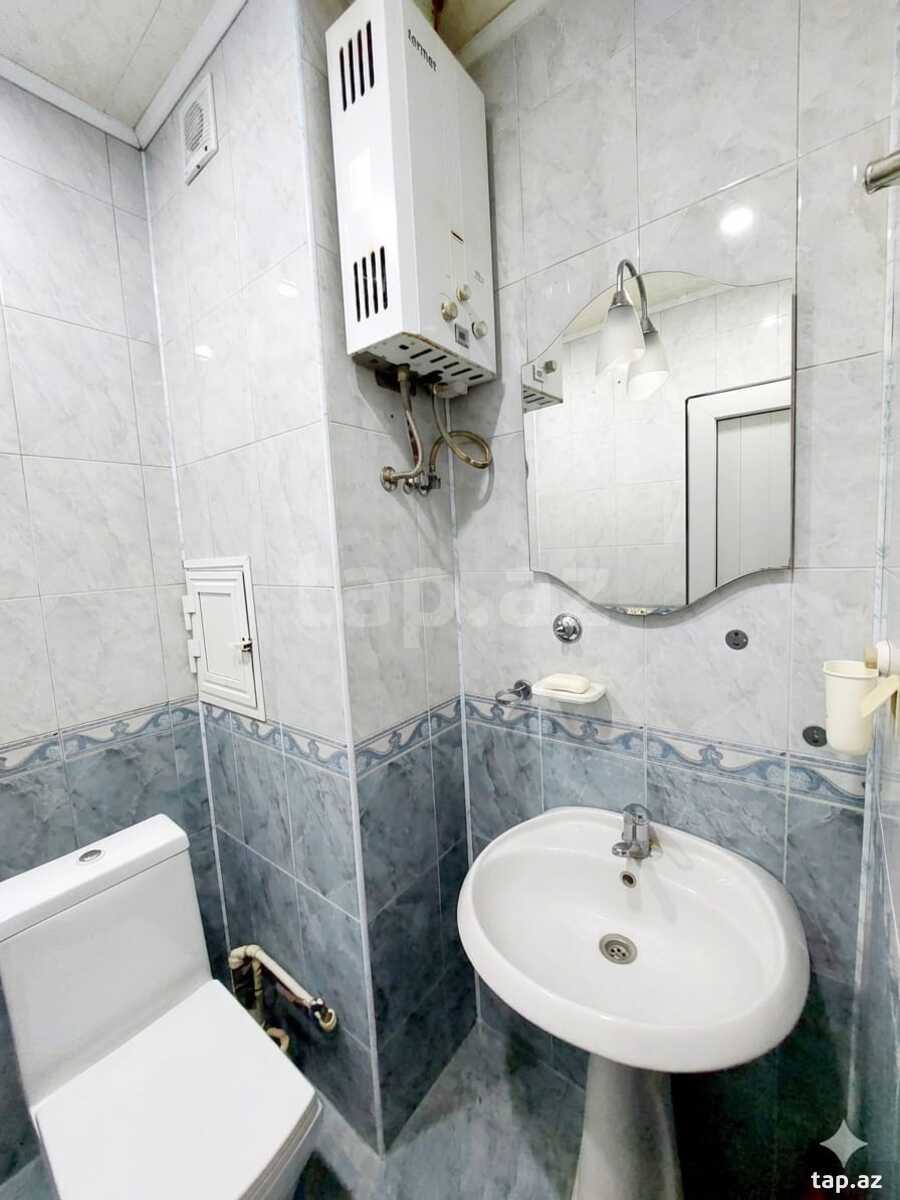 2-otaqlı mənzil kirayə verilir, Gənclik m., 60 m² (13)