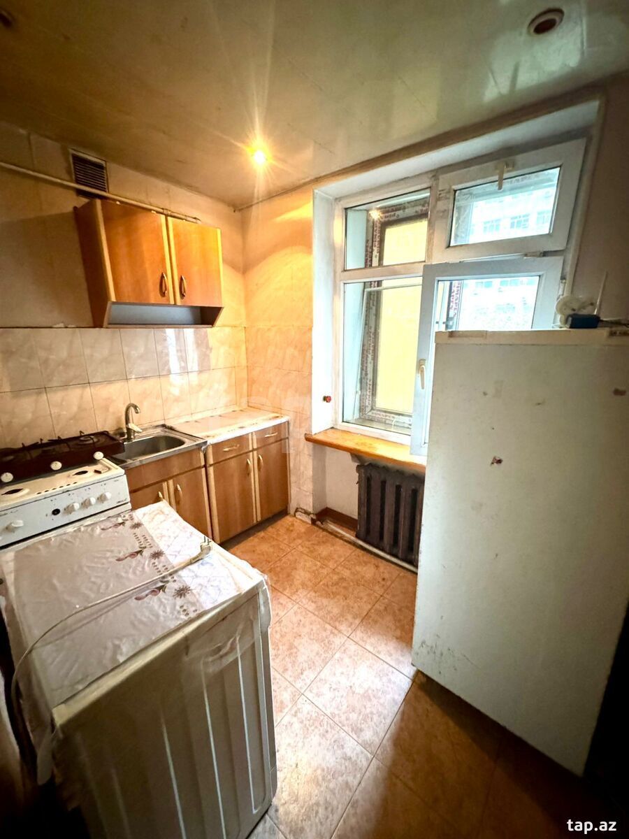 1-otaqlı mənzil kirayə verilir, Elmlər Akademiyası m., 34 m² (4)