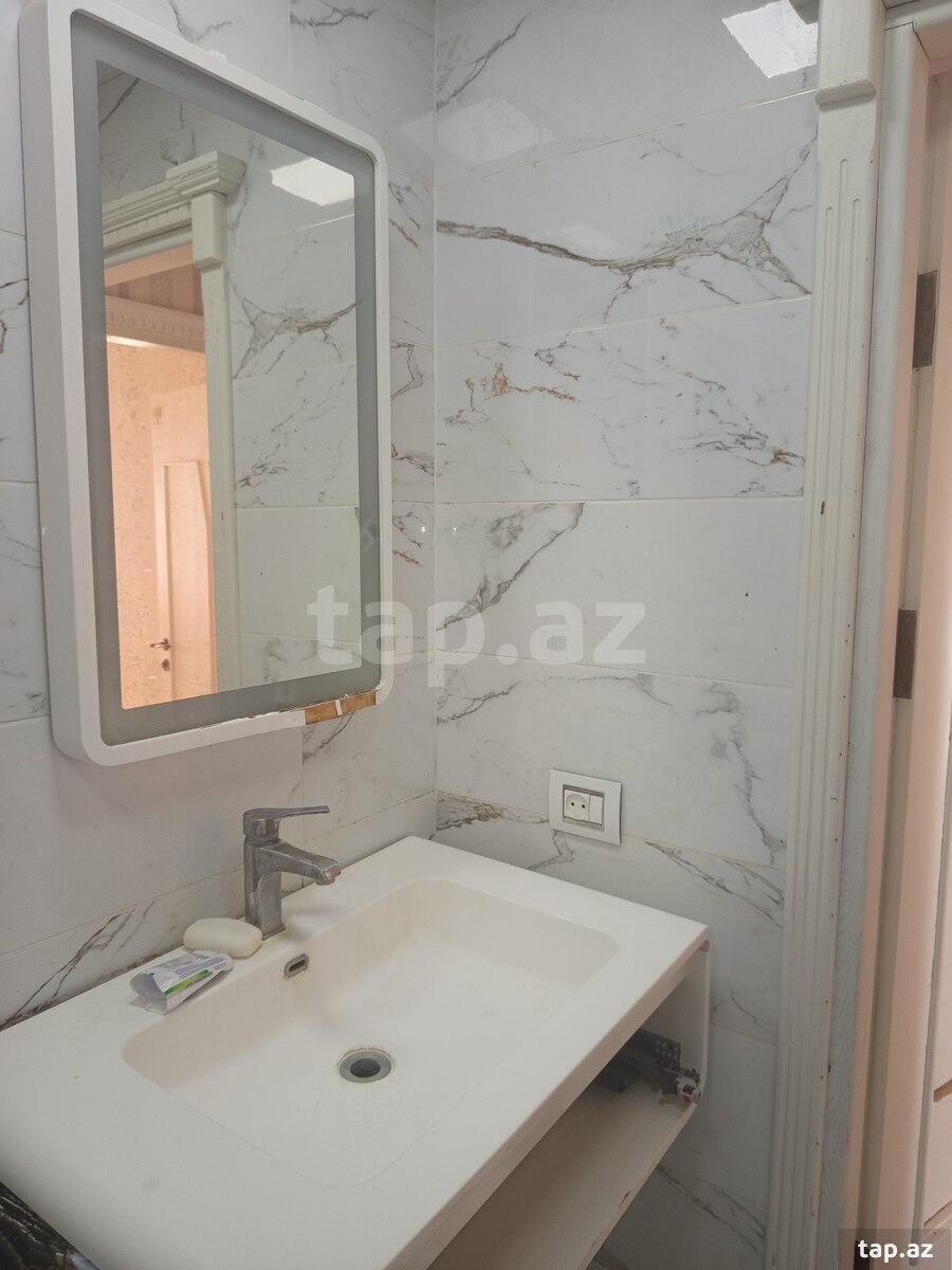 2-otaqlı yeni tikili kirayə verilir, M.Hadi küç., 57 m² (10)