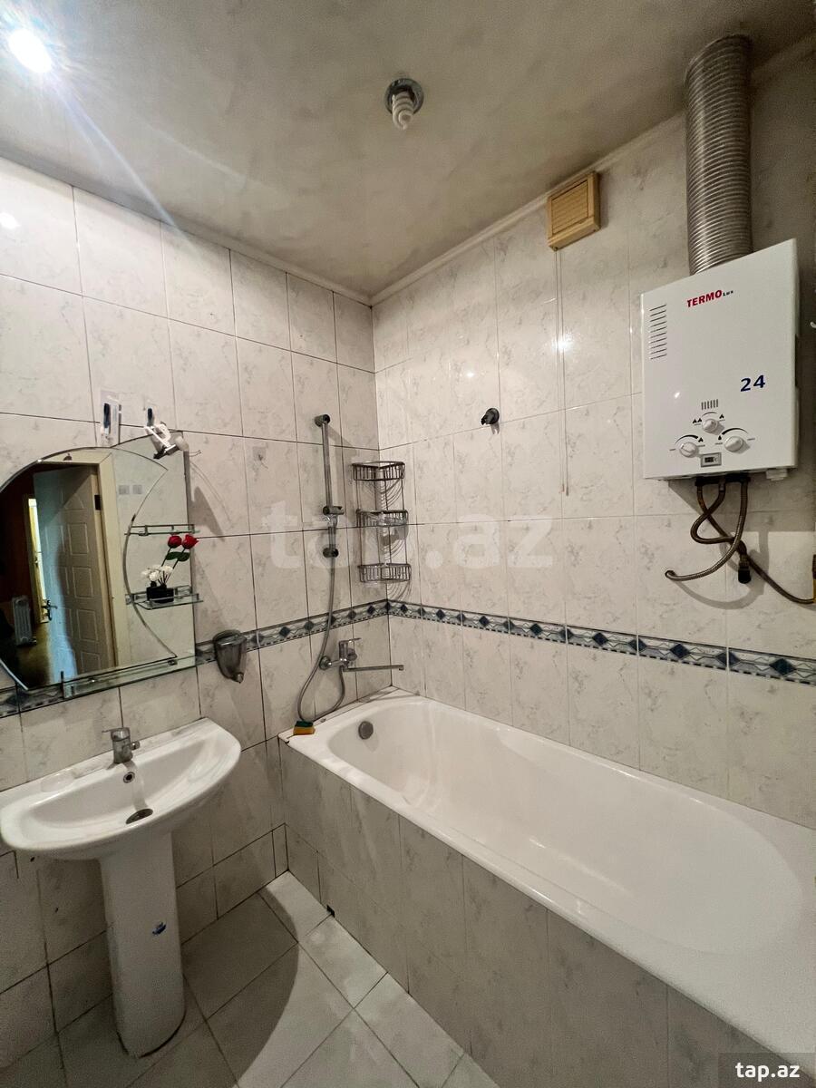 4-otaqlı mənzil kirayə verilir, Qara Qarayev m., 100 m² (9)