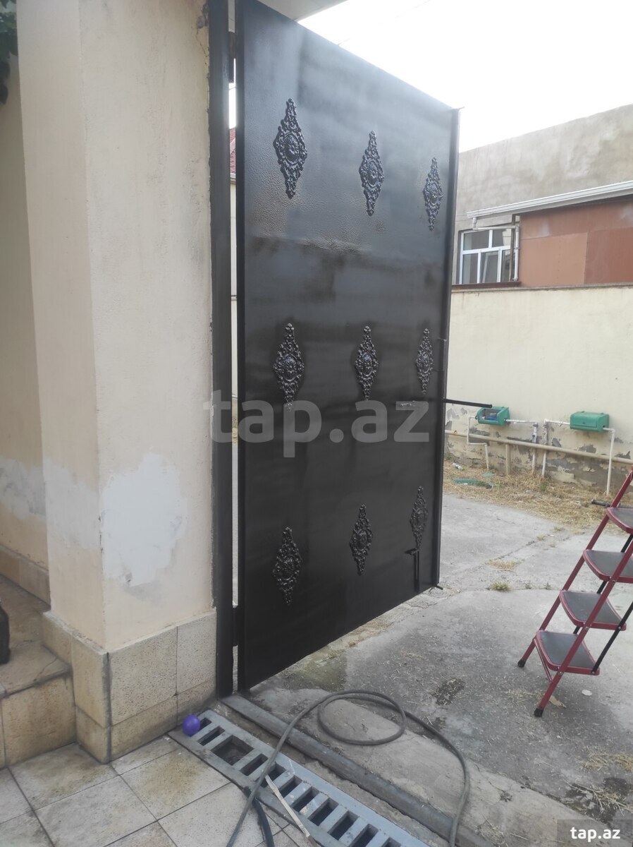 Darvaza qapı və məhəccərlər rənglənməsi və bərpası (15)