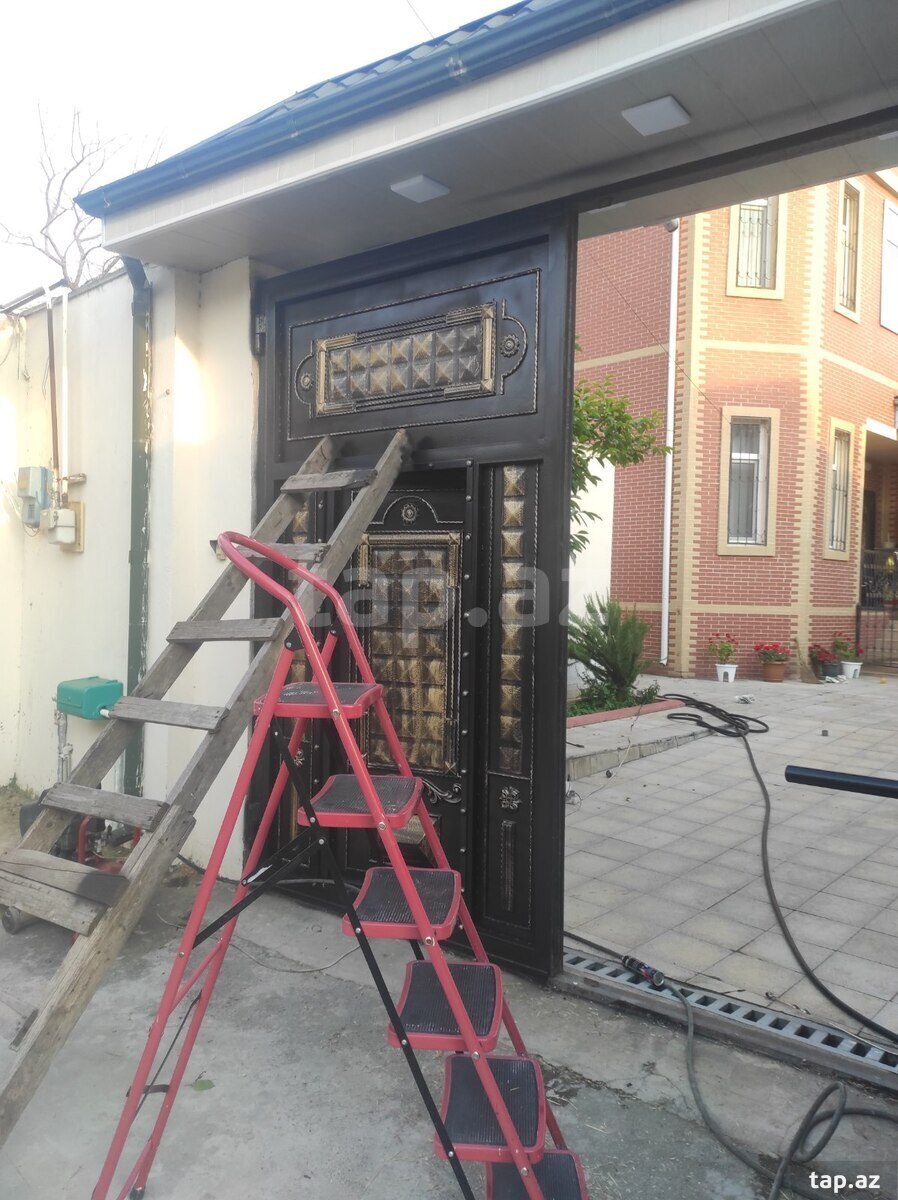 Darvaza qapı və məhəccərlər rənglənməsi və bərpası (14)