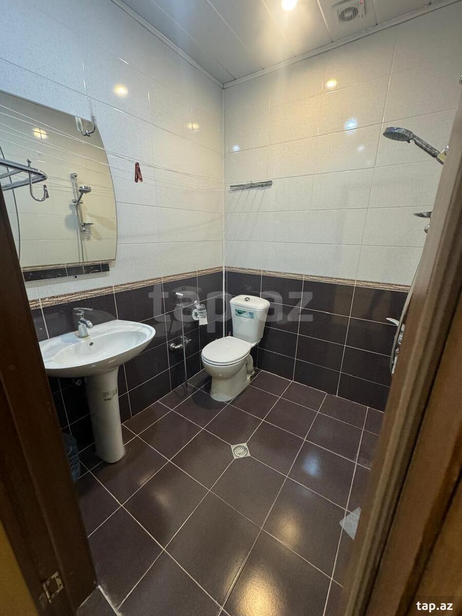 3-otaqlı yeni tikili kirayə verilir, Əhməd Cəmil küç., 121 m² (14)