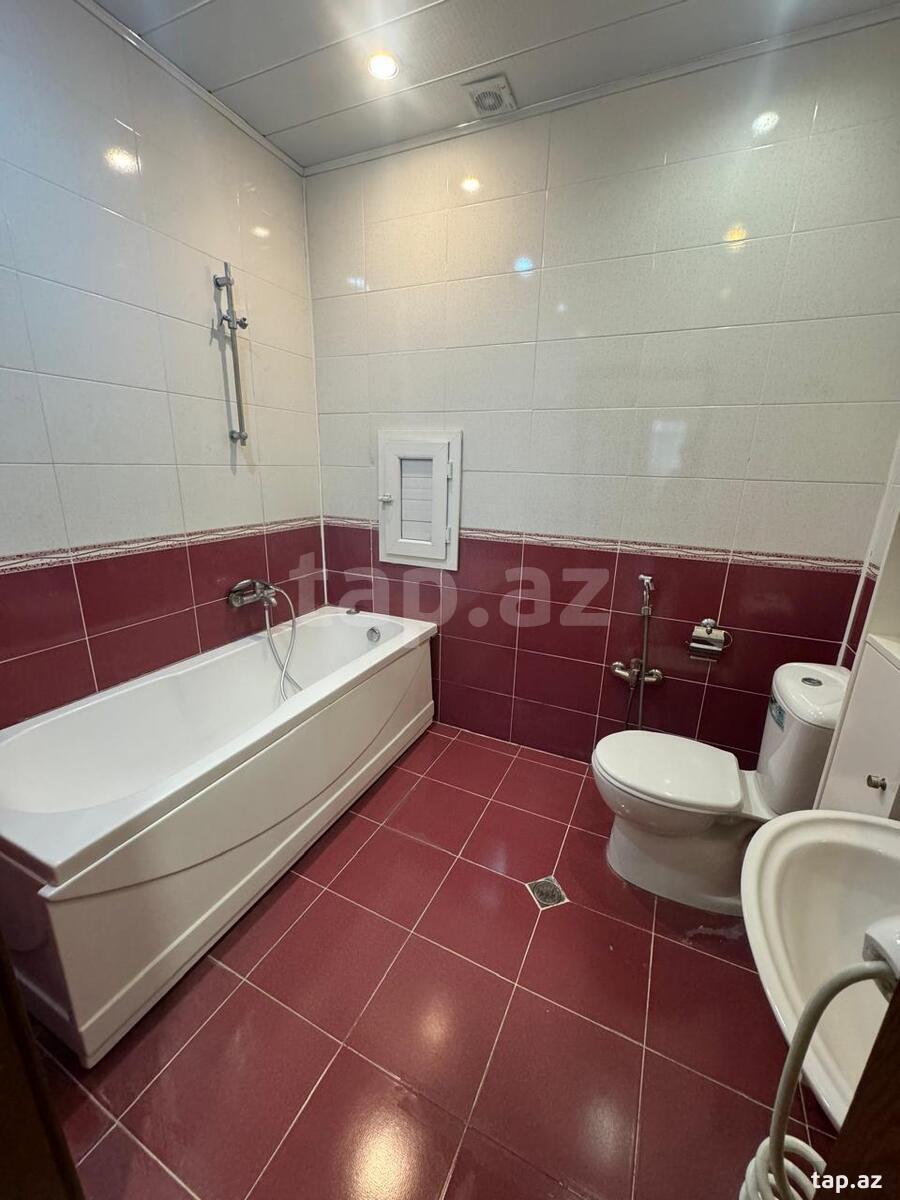 3-otaqlı yeni tikili kirayə verilir, Əhməd Cəmil küç., 121 m² (16)