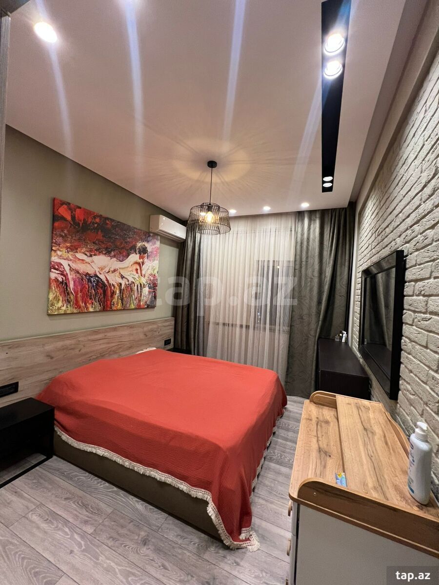 3-otaqlı yeni tikili, K.Rəhimov küç., 88 m² (7)