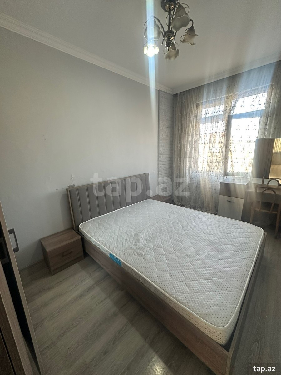 2-otaqlı mənzil kirayə verilir, Memar Əcəmi m., 60 m²