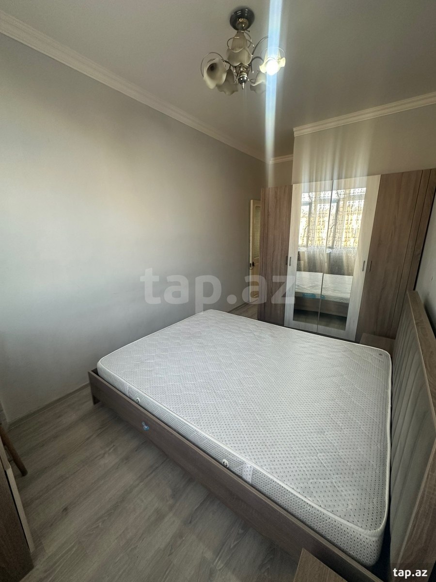 2-otaqlı mənzil kirayə verilir, Memar Əcəmi m., 60 m² (2)