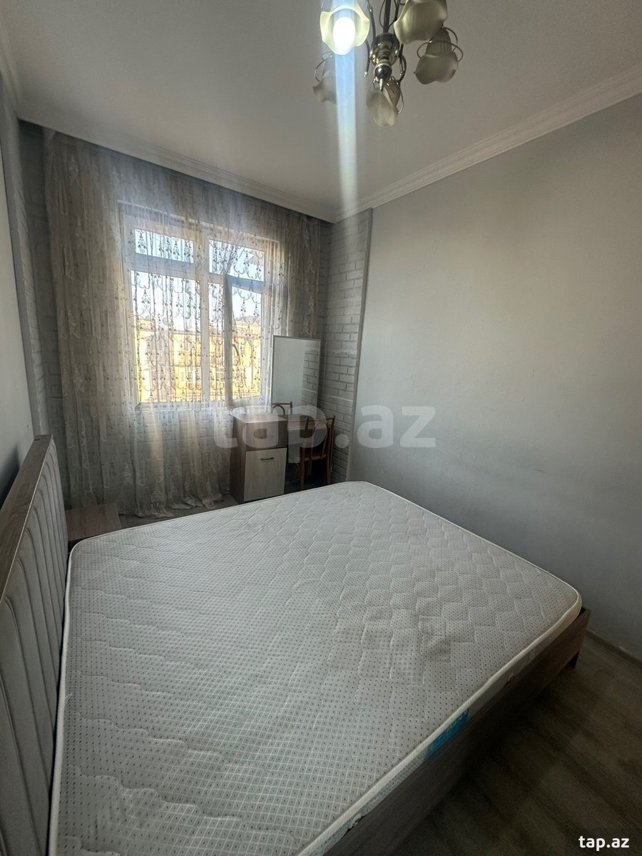 2-otaqlı mənzil kirayə verilir, Memar Əcəmi m., 60 m² (3)