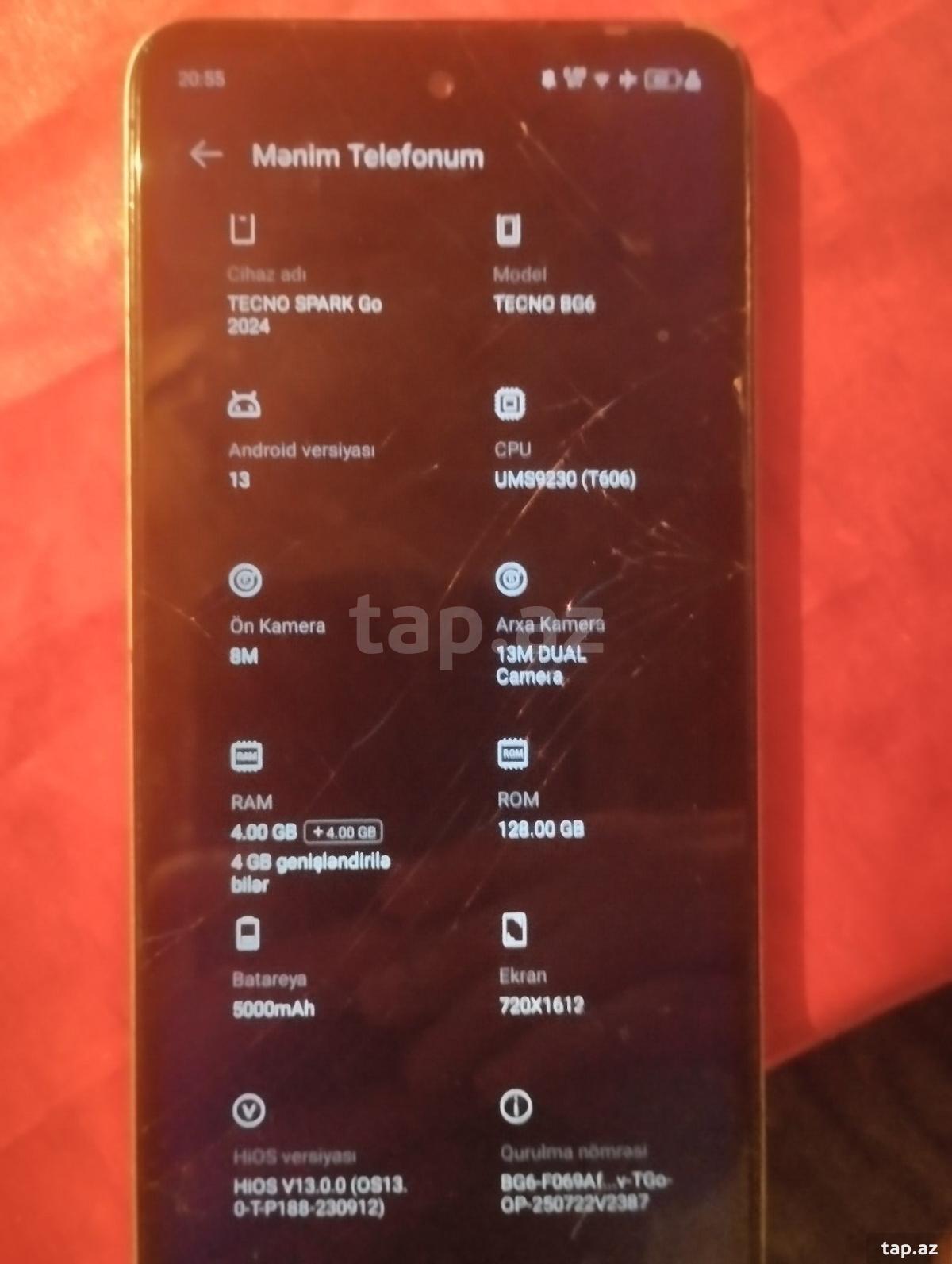 Tecno Spark Go 2024 Gravity Black 128GB/4GB (3)