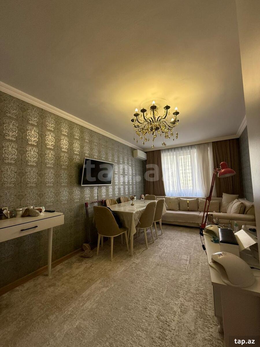 2-otaqlı yeni tikili, Yasamal r., 60 m²
