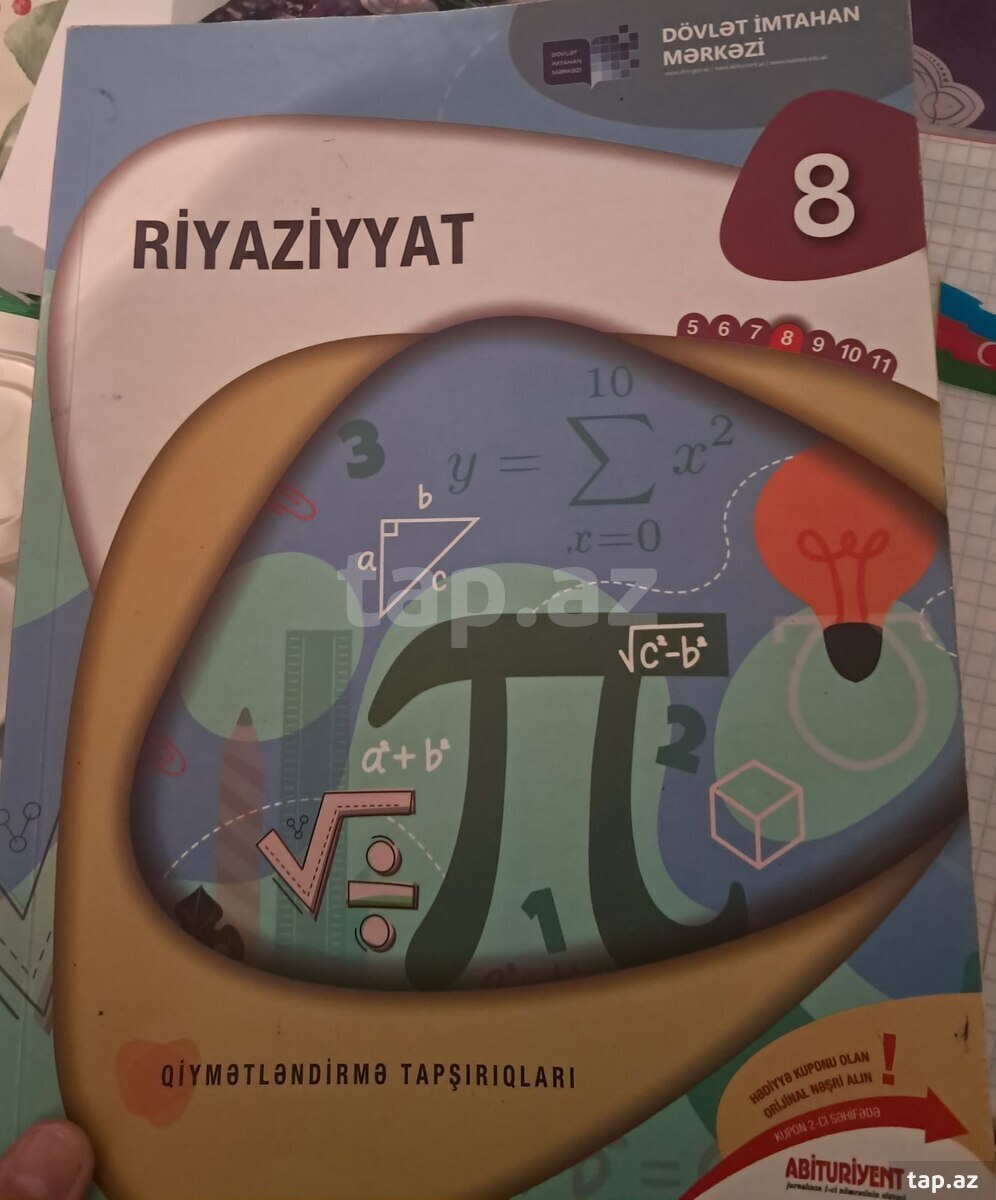 Riyaziyyat 8 ci sinif Dim testi