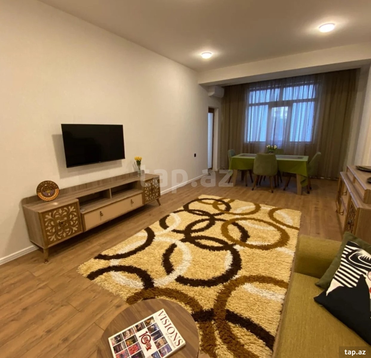 3-otaqlı yeni tikili kirayə verilir, Nizami küç., 50 m²