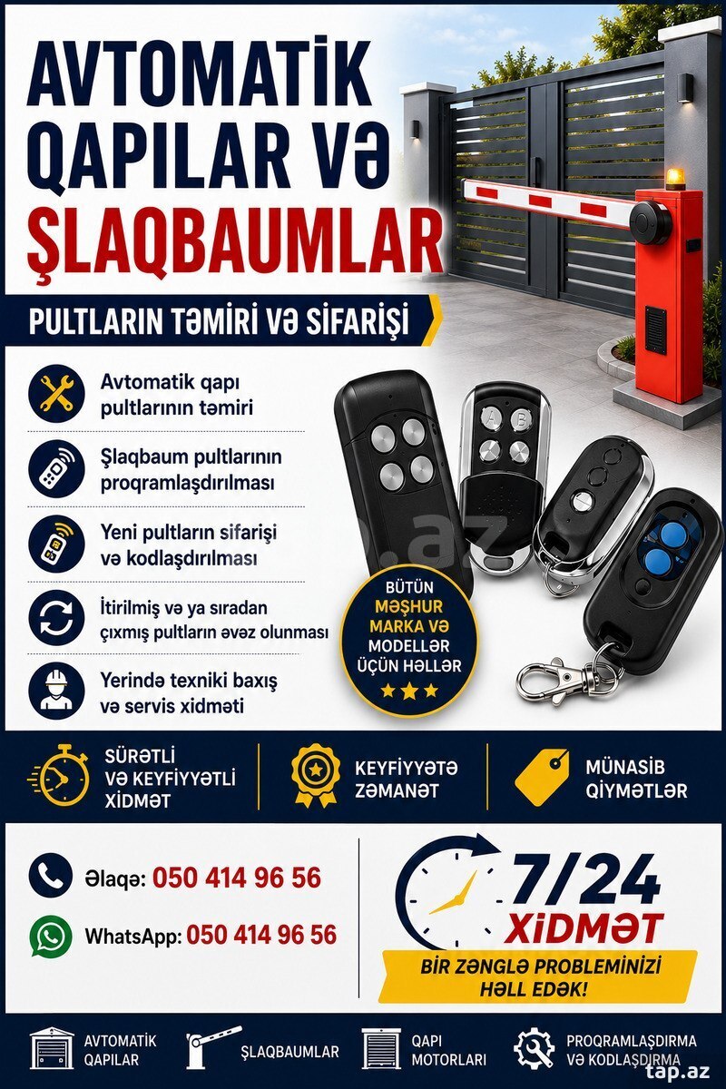 Pult və pult bloklarının təmiri