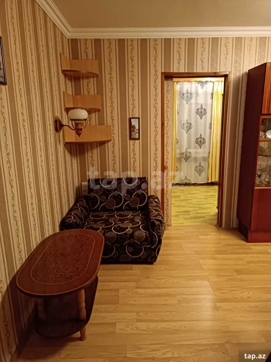 2-otaqlı mənzil kirayə verilir, Nərimanov m., 50 m² (2)