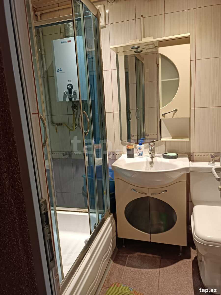 2-otaqlı mənzil kirayə verilir, Nərimanov m., 50 m² (5)