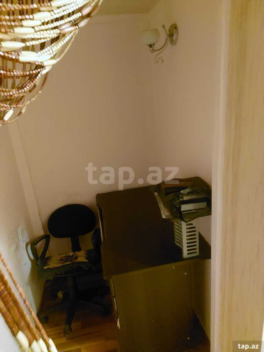 2-otaqlı mənzil kirayə verilir, Memar Əcəmi m., 60 m² (4)