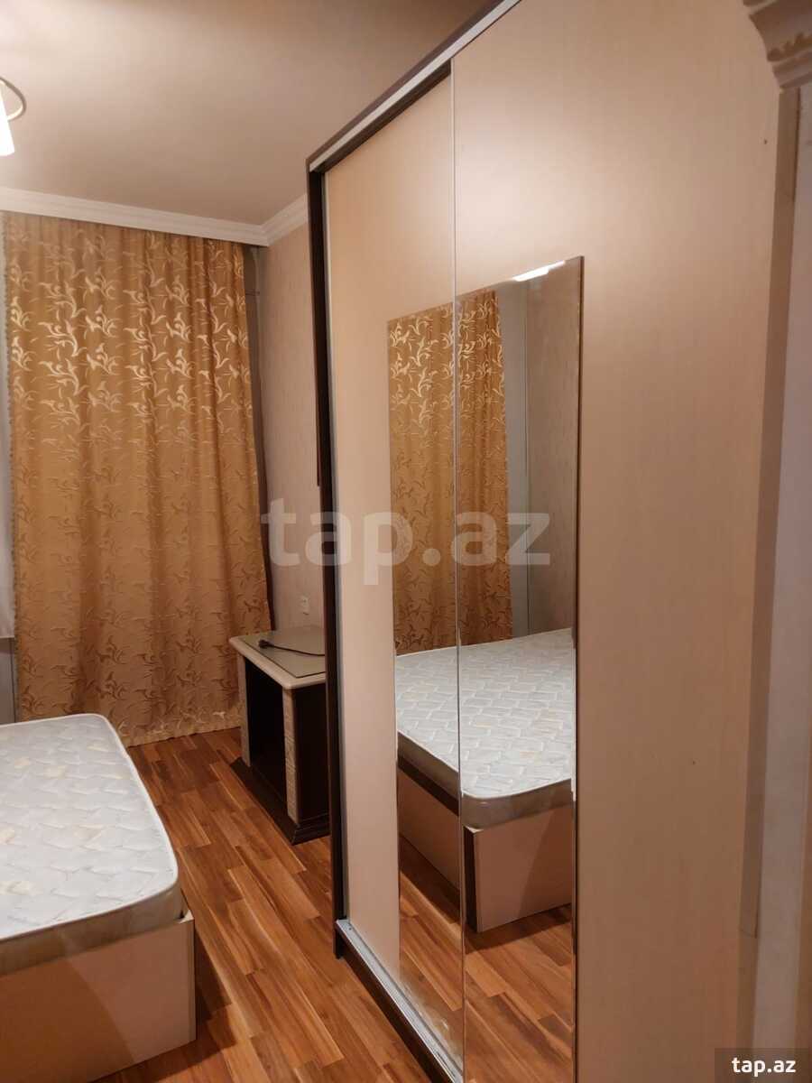 2-otaqlı mənzil kirayə verilir, Memar Əcəmi m., 60 m² (7)