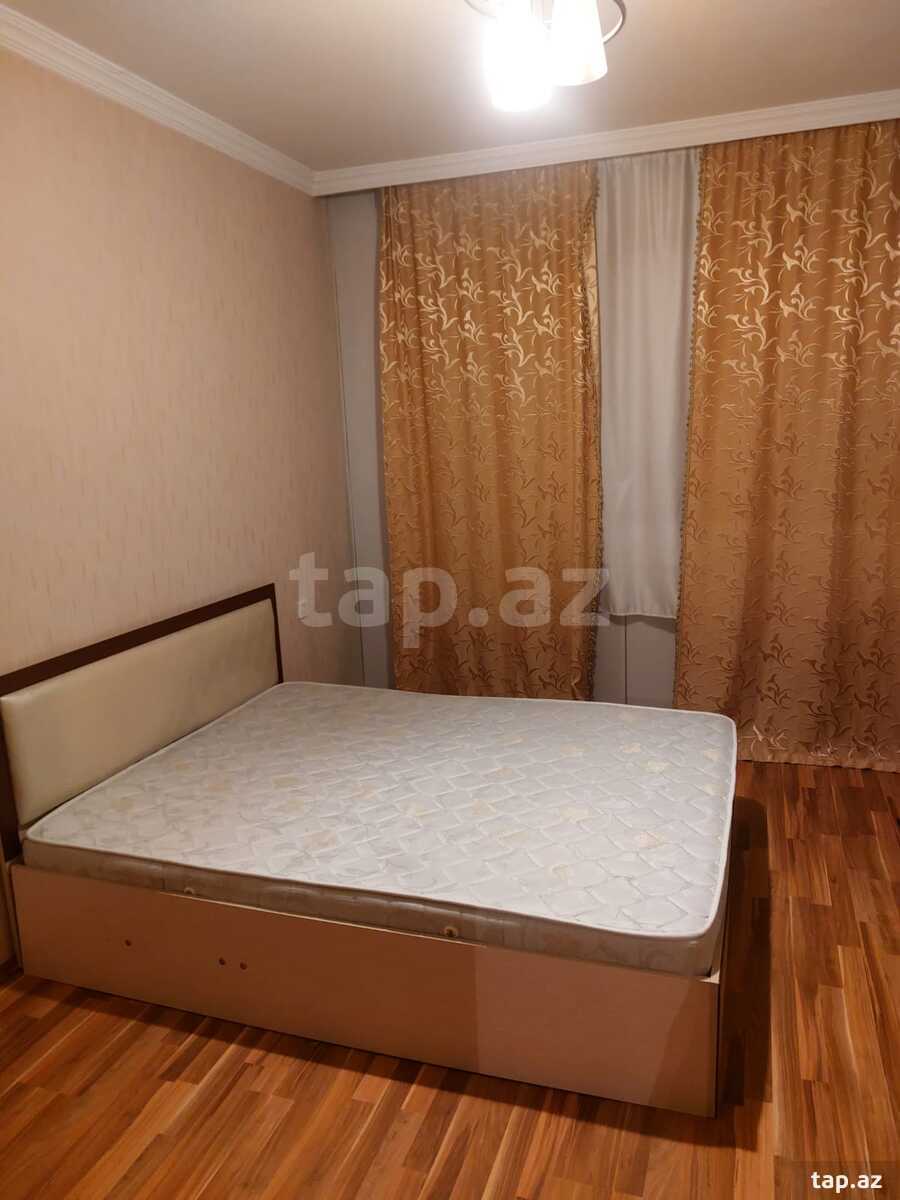 2-otaqlı mənzil kirayə verilir, Memar Əcəmi m., 60 m² (2)