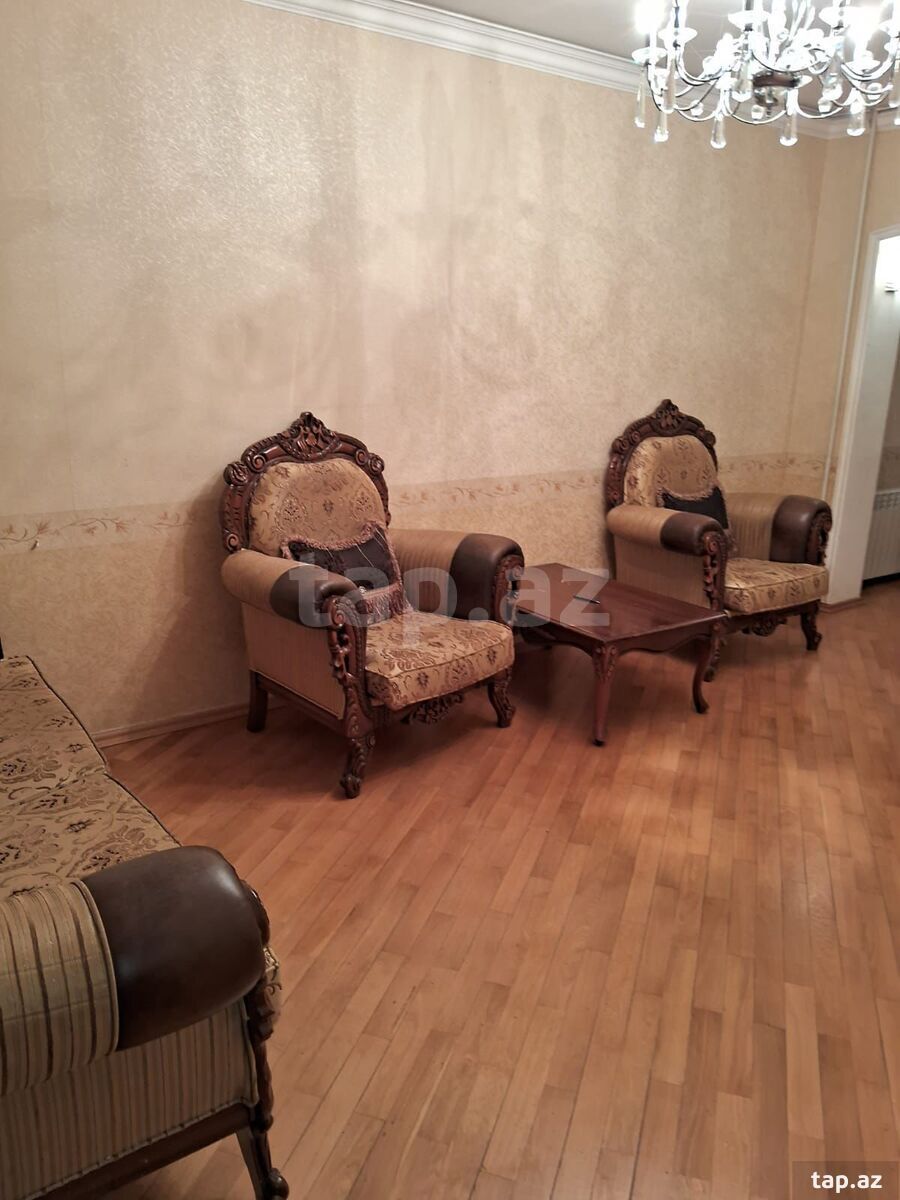 3-otaqlı mənzil kirayə verilir, Nəriman Nərimanov m., 80 m² (2)