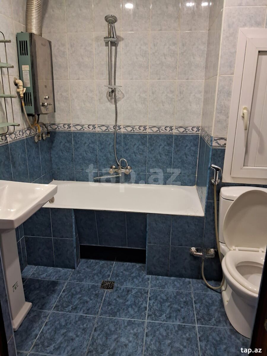 3-otaqlı mənzil kirayə verilir, Nəriman Nərimanov m., 80 m² (7)