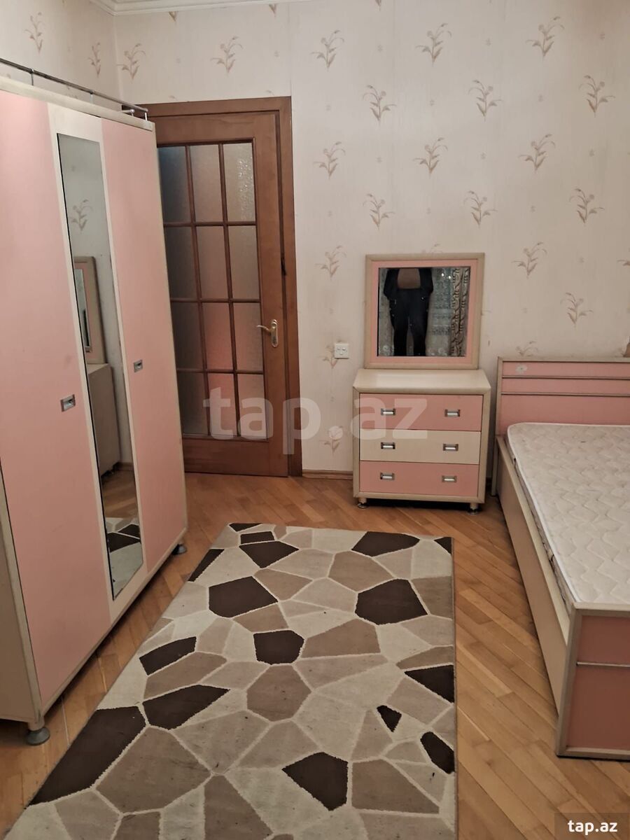 3-otaqlı mənzil kirayə verilir, Nəriman Nərimanov m., 80 m² (4)