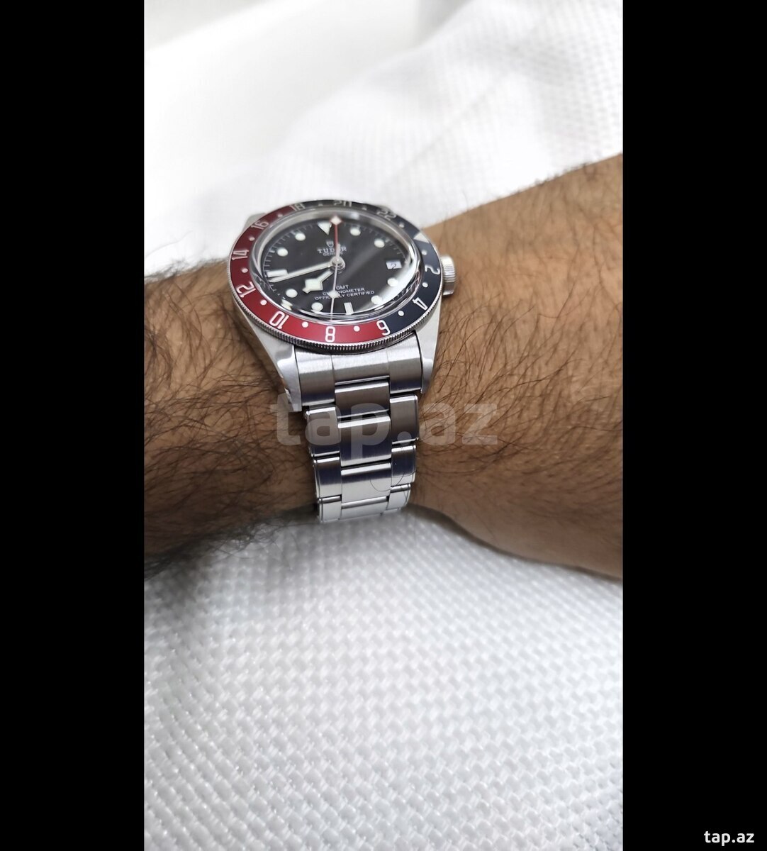 Tudor Black Bay Gmt pepsi qol saatı