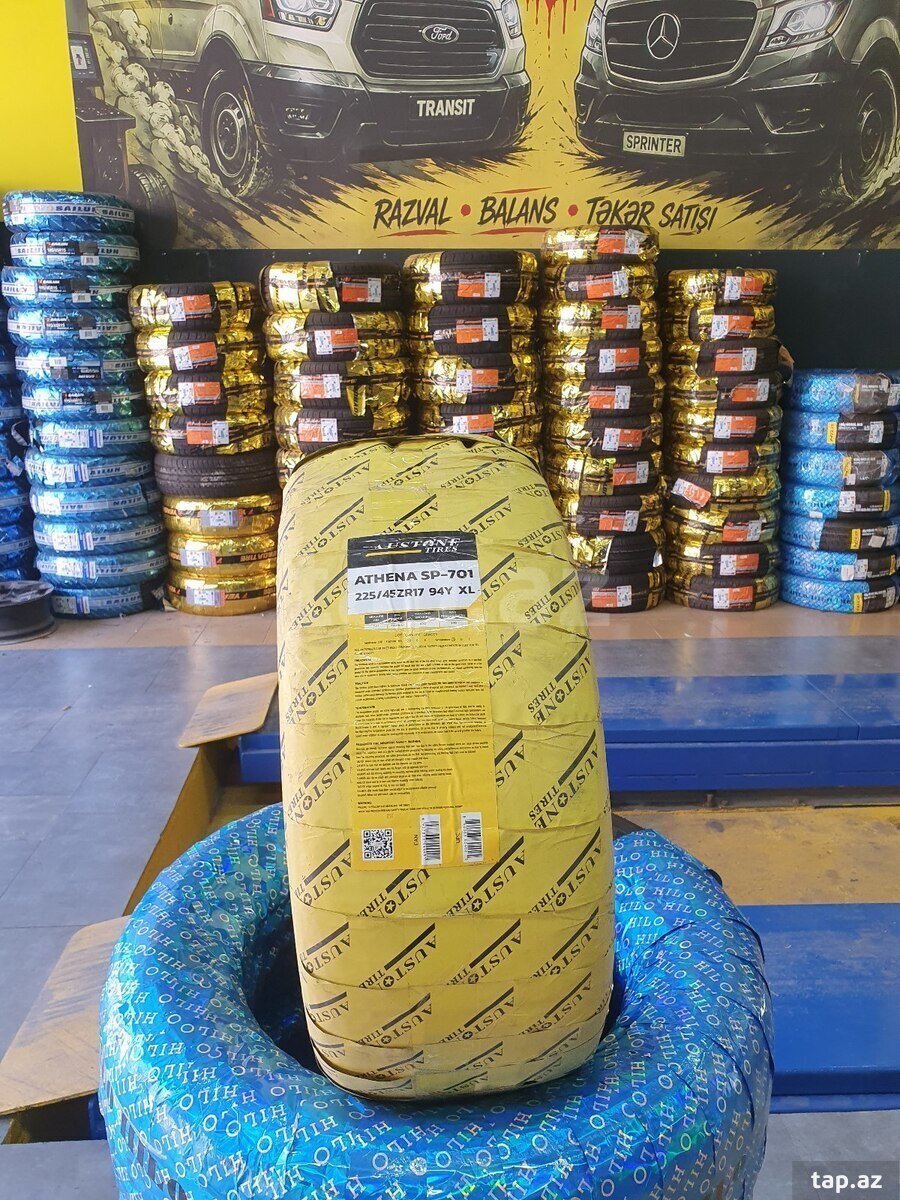 Austone şinləri 225/45 R17