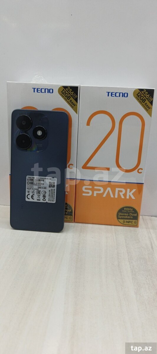 Tecno Spark 20C Gravity Black 256GB/4GB