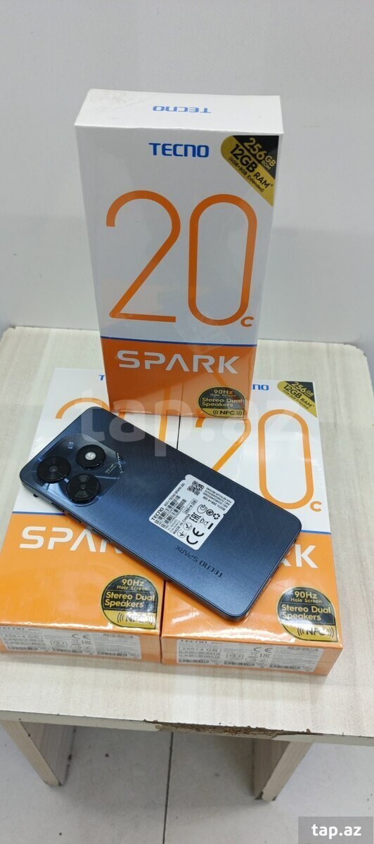Tecno Spark 20C Gravity Black 256GB/4GB (3)