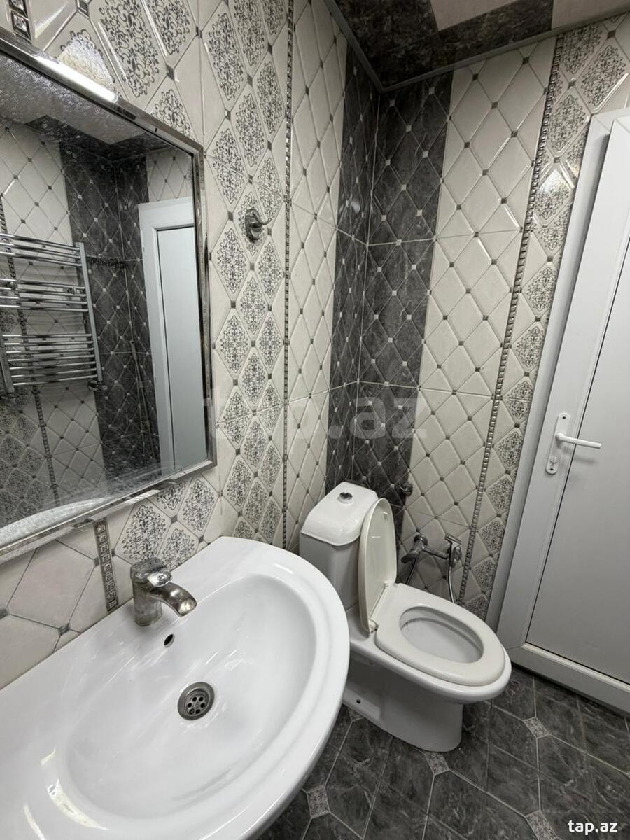 2-otaqlı mənzil kirayə verilir, E. Akademiyası m., 60 m² (9)