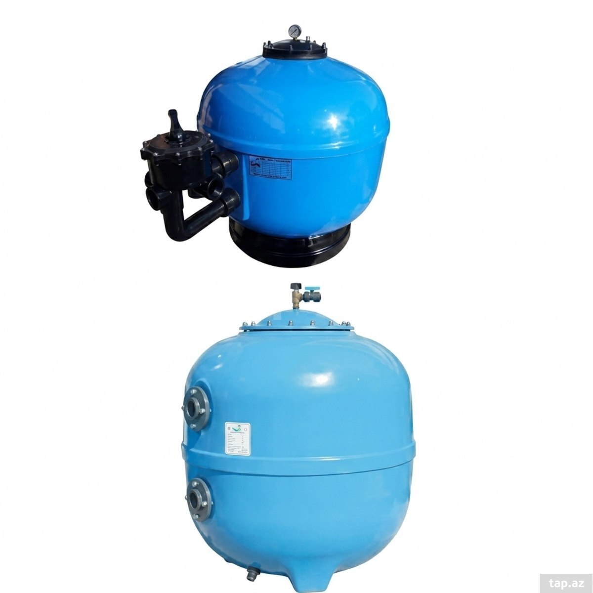 Pina polyester hovuz qum filtri Ø1400 – 77 m³/saat — 1