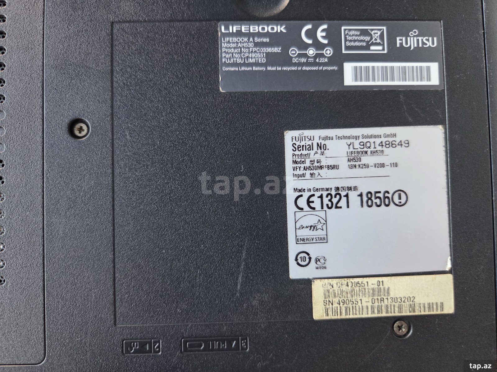 Noutbuk Fujitsu-Siemens  Ah530 (3)