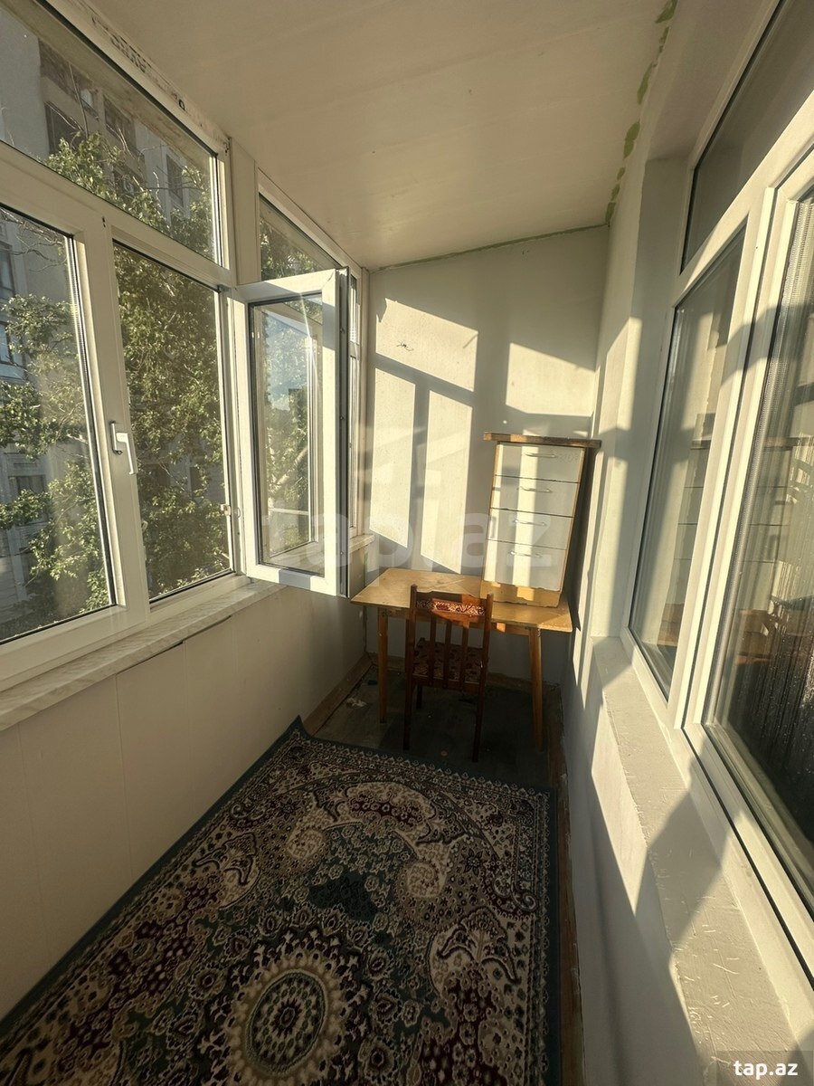 2-otaqlı mənzil kirayə verilir, Memar Əcəmi m., 60 m² (12)