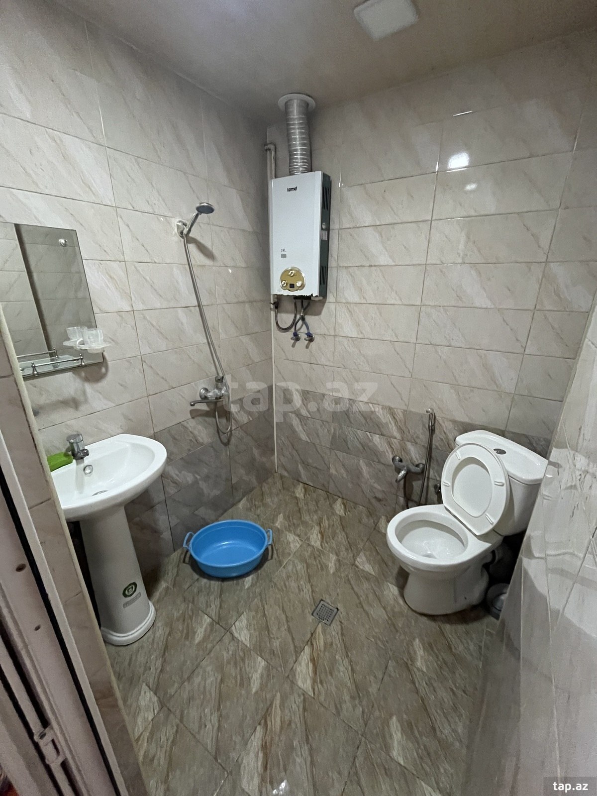 2-otaqlı mənzil kirayə verilir, Zığ qəs., 60 m² (5)