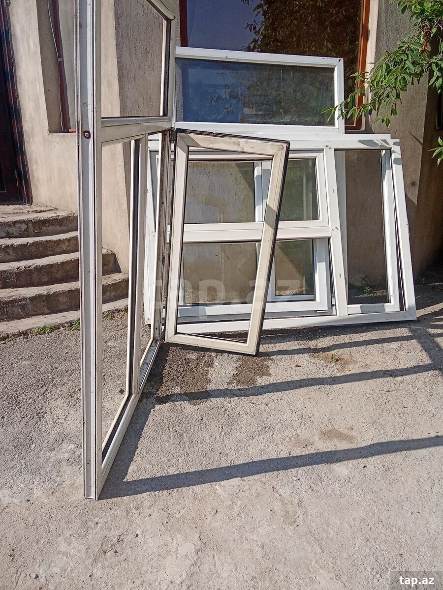 Plastik qapı və pəncərə (3)