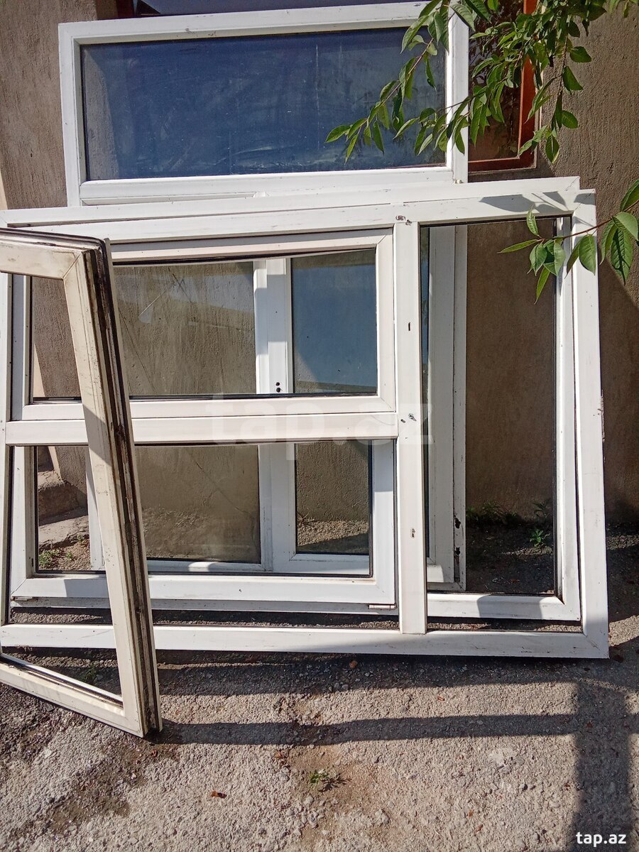 Plastik qapı və pəncərə