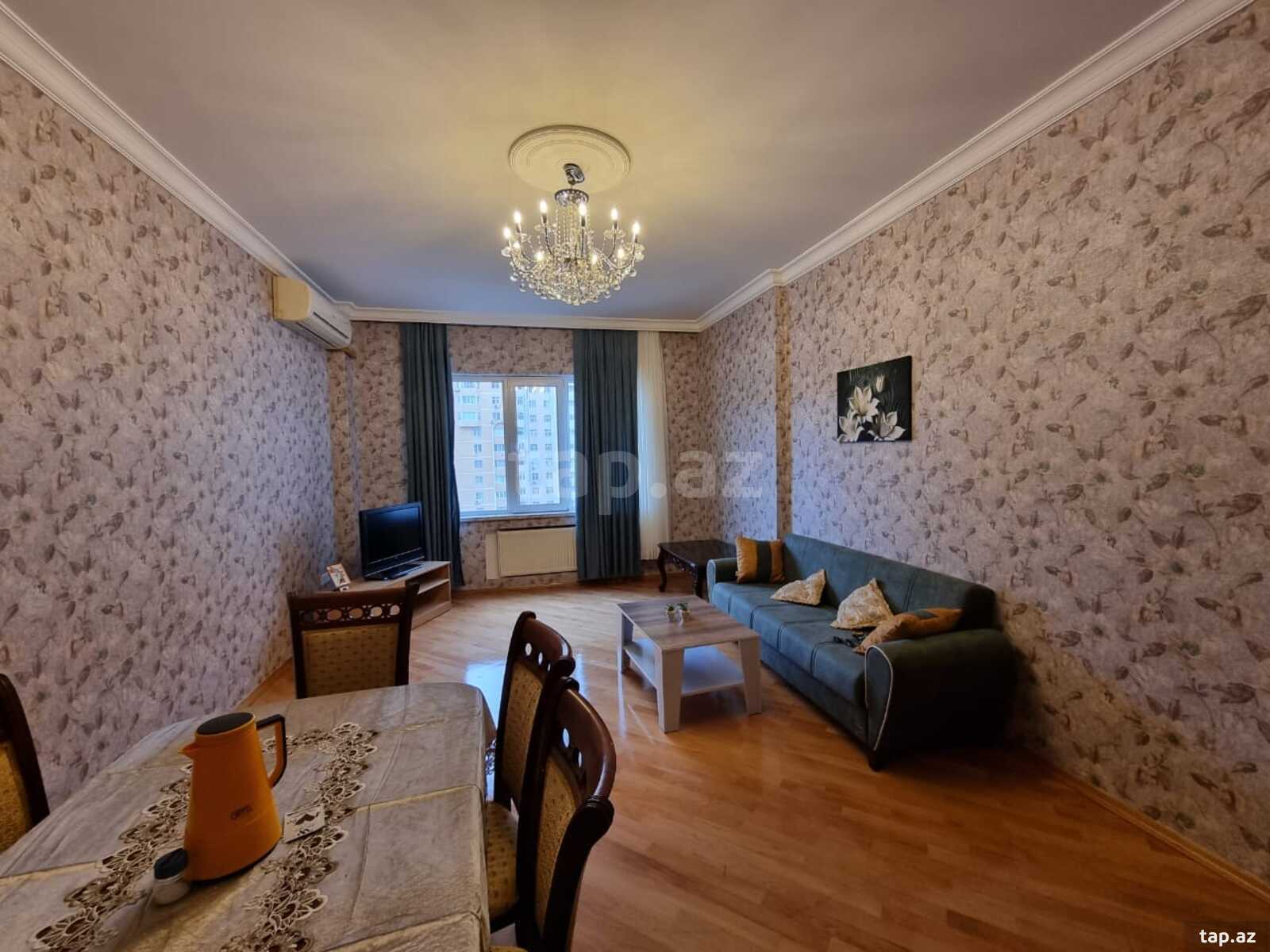 2-otaqlı yeni tikili kirayə verilir, Xətai m., 97 m²