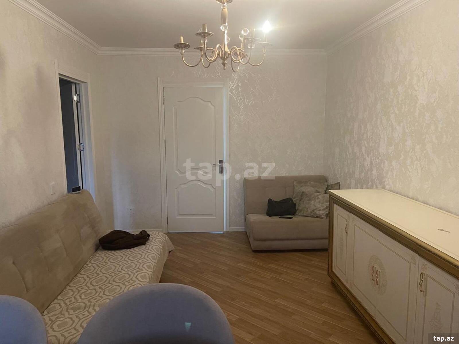 2-otaqlı mənzil kirayə verilir, E.Akademiyası m., 50 m² (12)