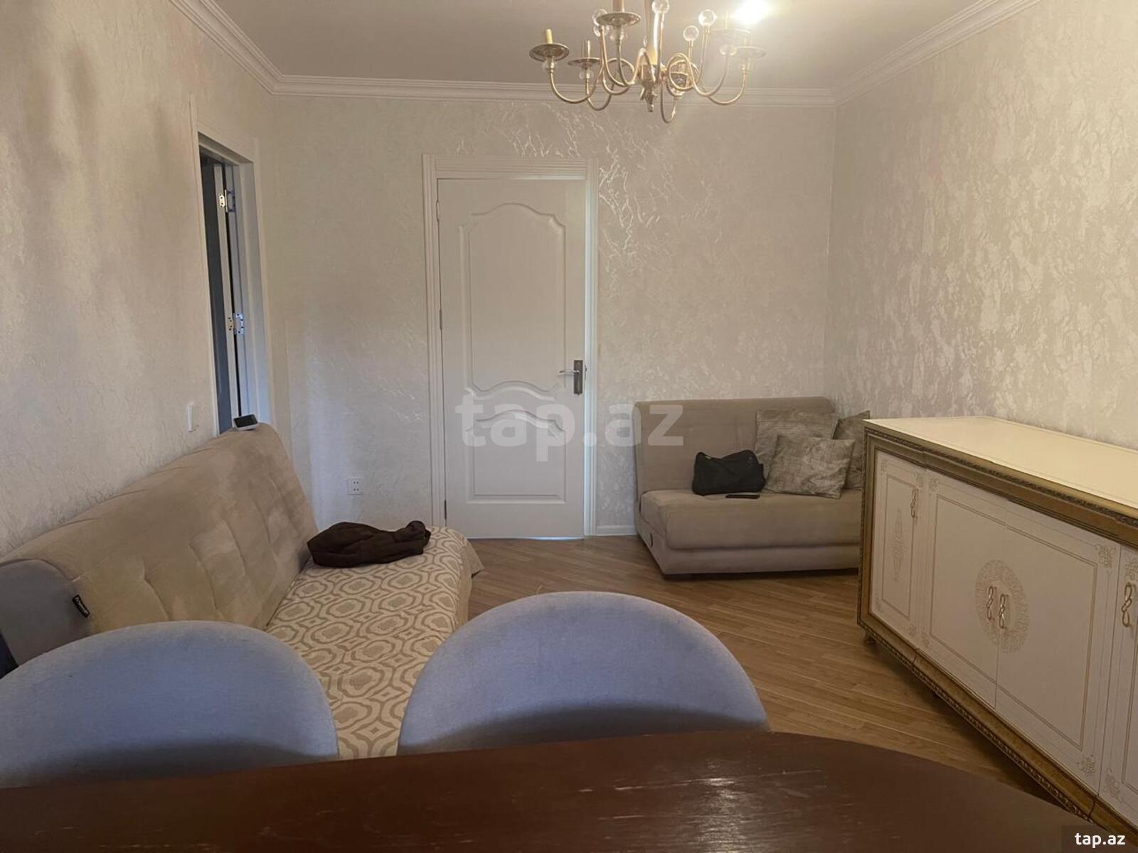 2-otaqlı mənzil kirayə verilir, E.Akademiyası m., 50 m² (13)
