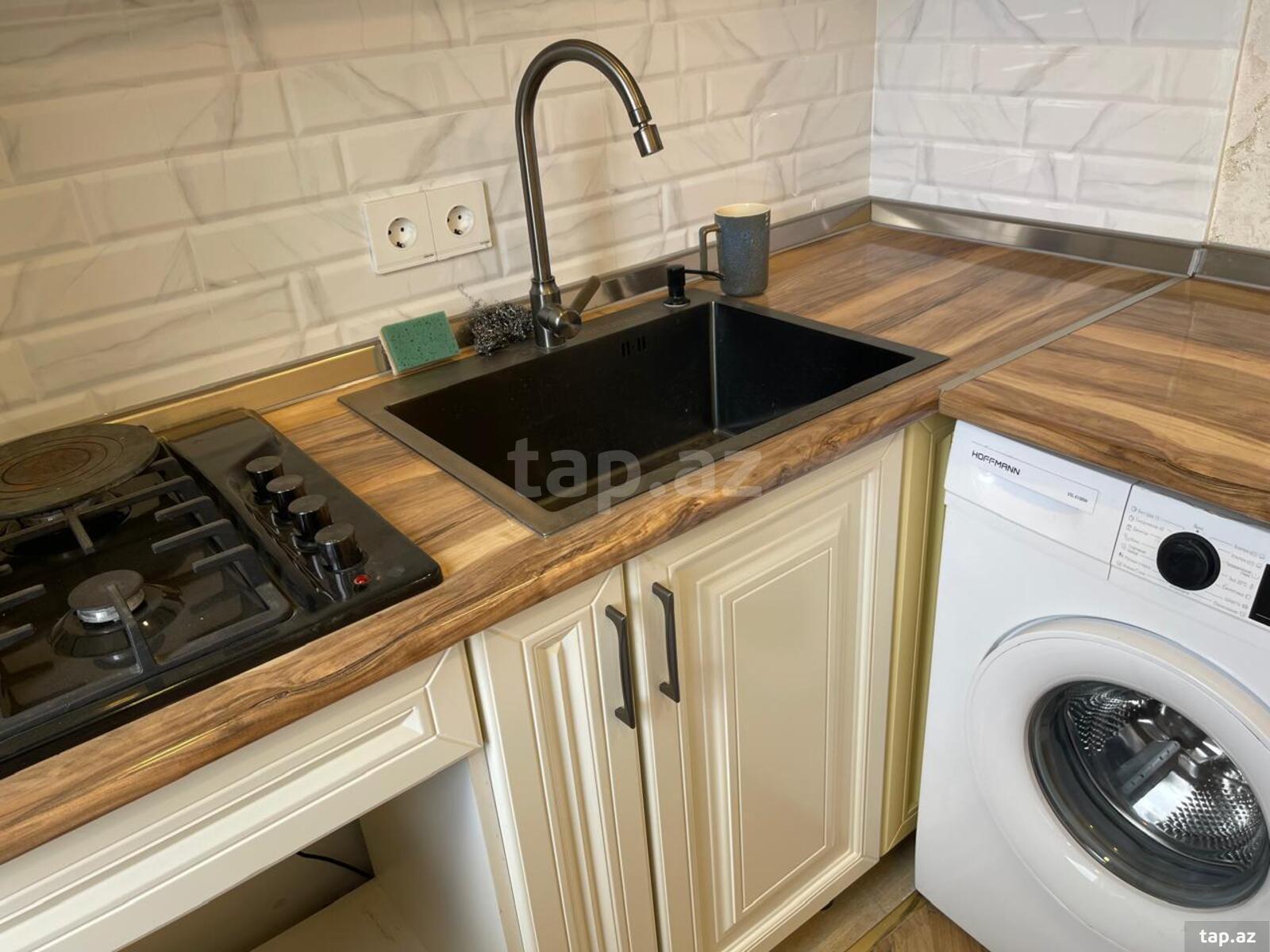 2-otaqlı mənzil kirayə verilir, E.Akademiyası m., 50 m² (8)