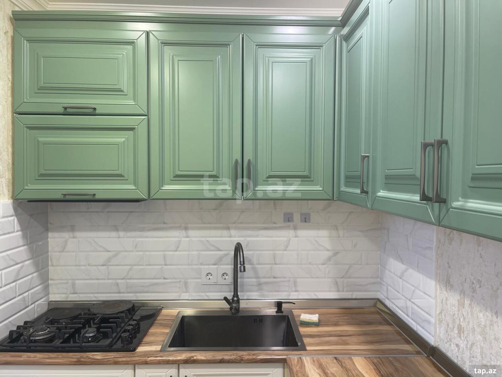 2-otaqlı mənzil kirayə verilir, E.Akademiyası m., 50 m² (15)