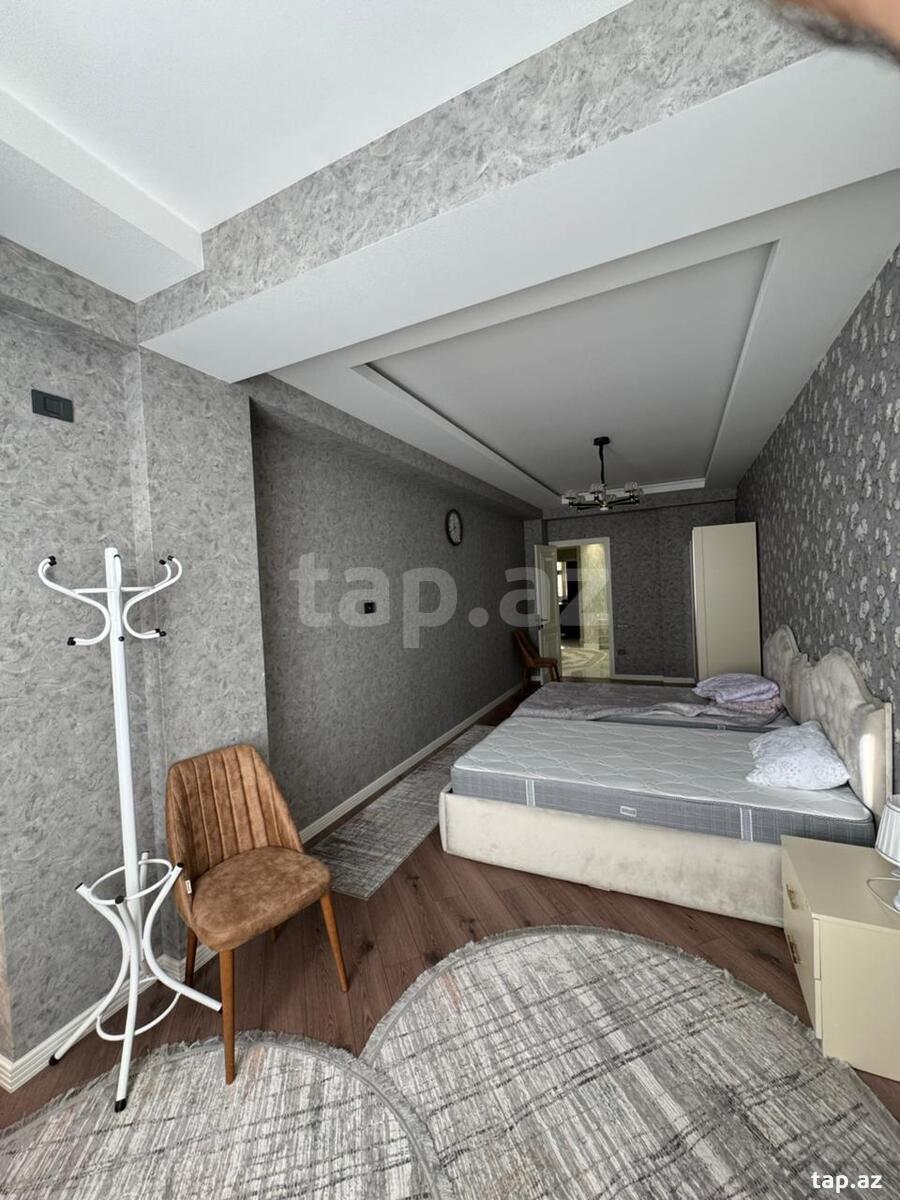 3-otaqlı yeni tikili kirayə verilir, Zahid Xəlilov küç., 124 m² (9)