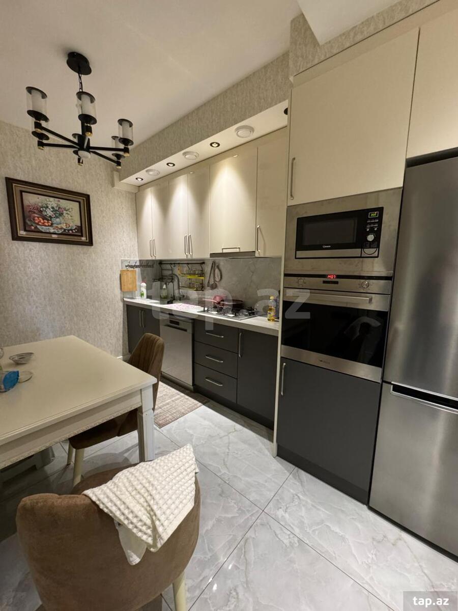 3-otaqlı yeni tikili kirayə verilir, Zahid Xəlilov küç., 124 m² (5)